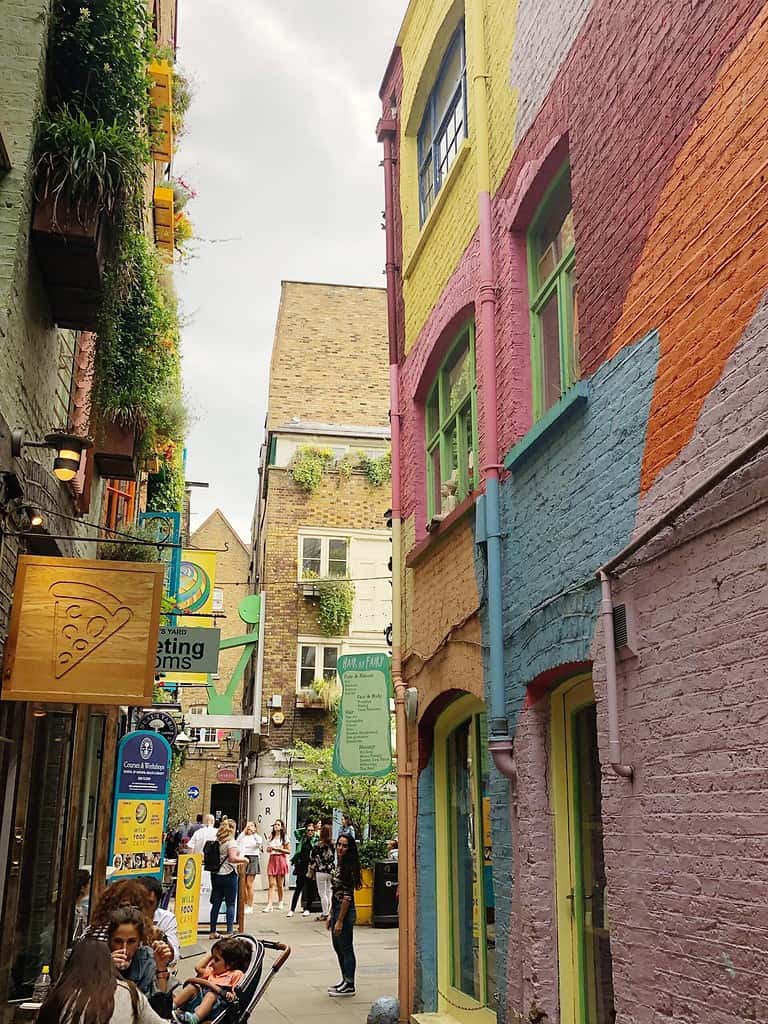 Neal's Yard. A vibrant corridor tucked in Covent Garden. 