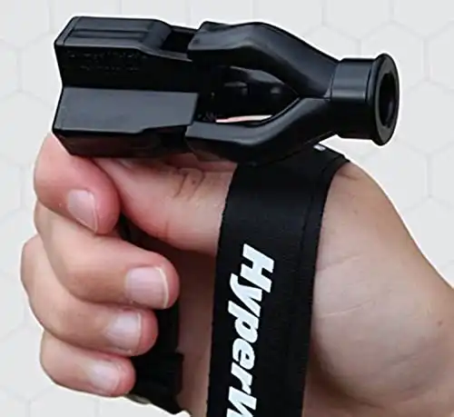 HyperWhistle The Original Worlds Loudest Whistle up to 142db Loud, Very Long Range, Self Defense, Survival, Emergency uses (Black)