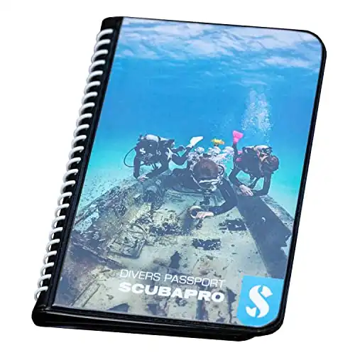 Scubapro Water Proof Pages Divers Log Book